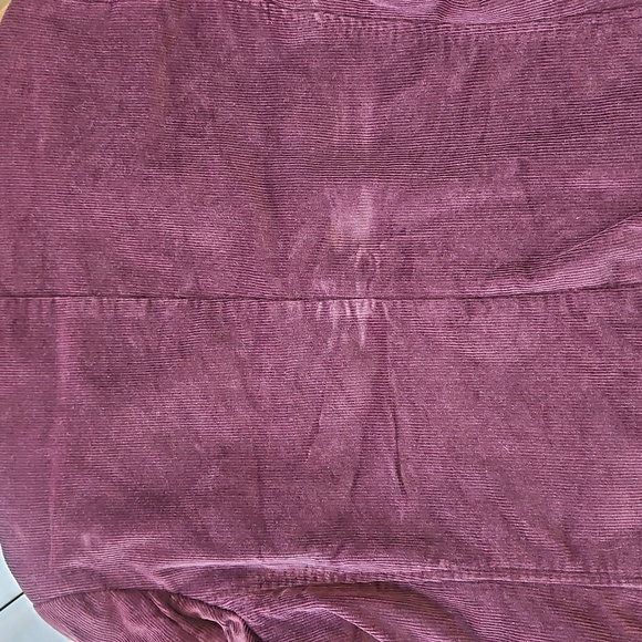 L.L. Bean Purple Corduroy Blazer with Notched Lapel - Picture 7 of 13
